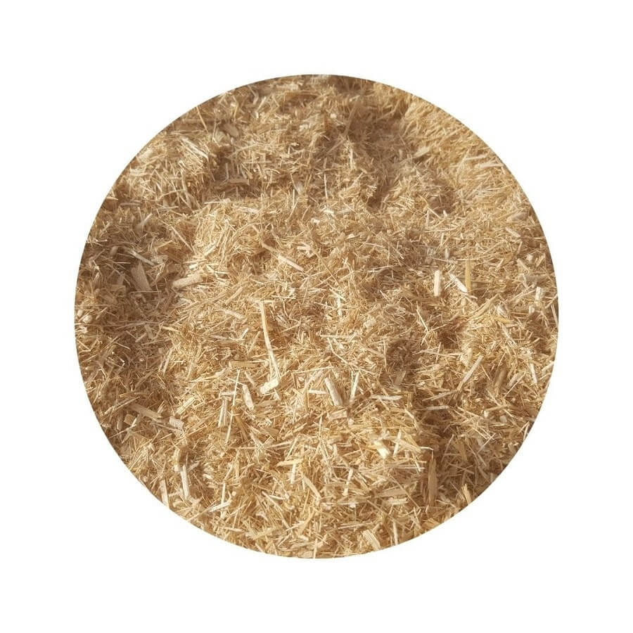 Séchage de la paille de miscanthus