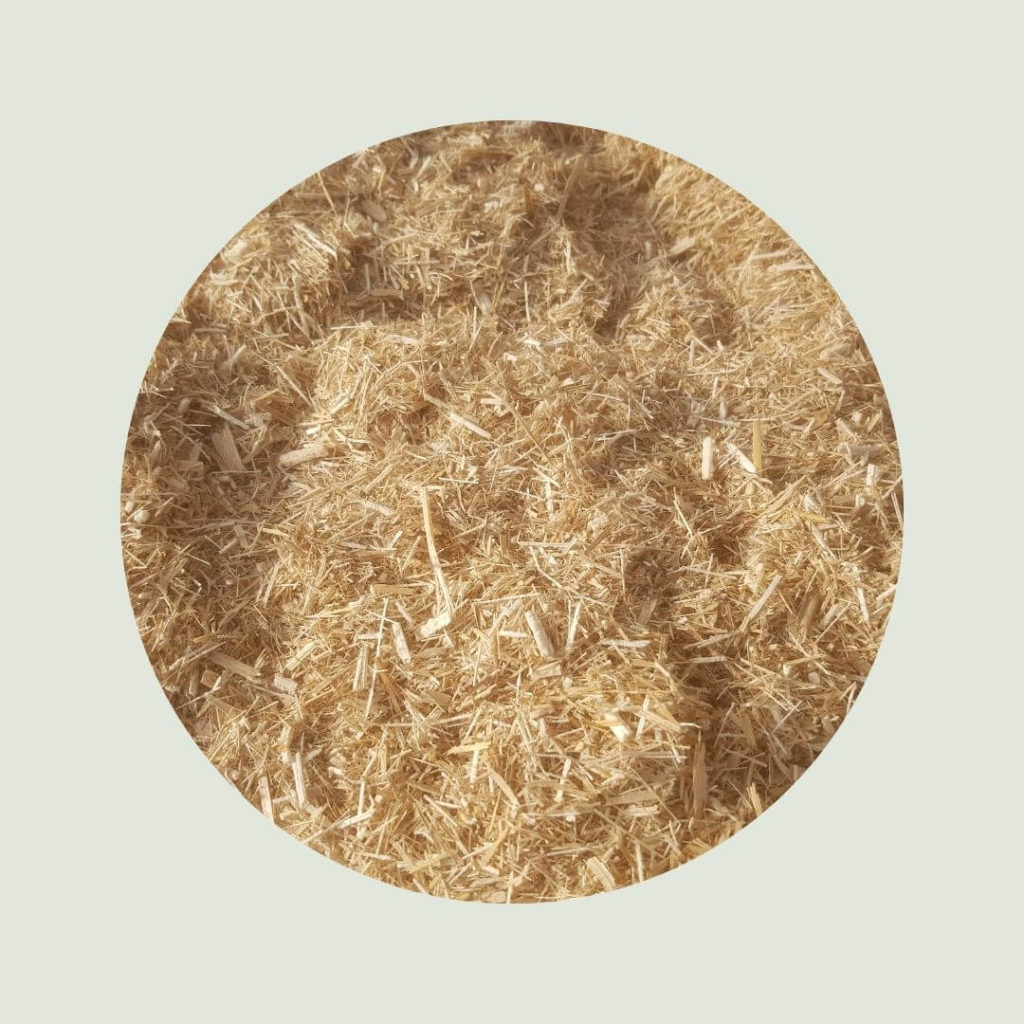 Paillage végétal : paille