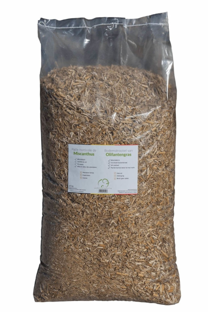 Paillage horticole de miscanthus - Paille - Green Elephant